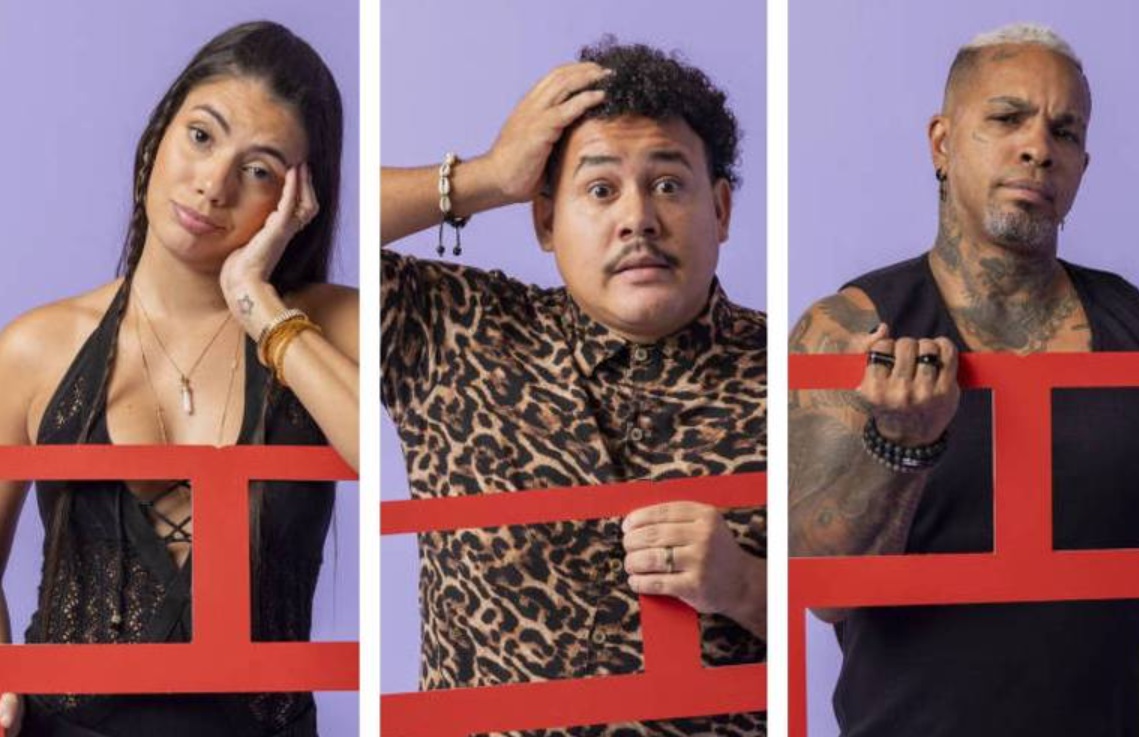'BBB 24': Fernanda, Lucas Henrique e Rodriguinho estão no Paredão