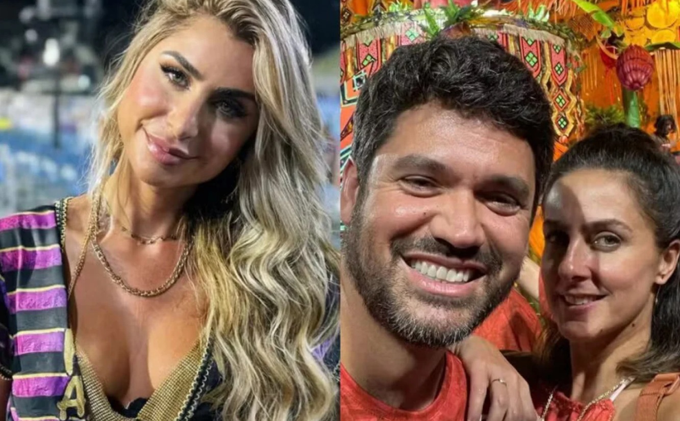 Renata Heilborn confirma que foi traída por Marcelo Courrege e Carol Barcellos