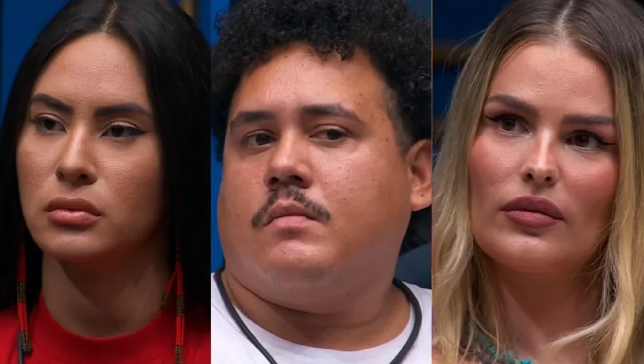 'BBB 24': Isabelle, Lucas Buda e Yasmin Brunet estão no Paredão