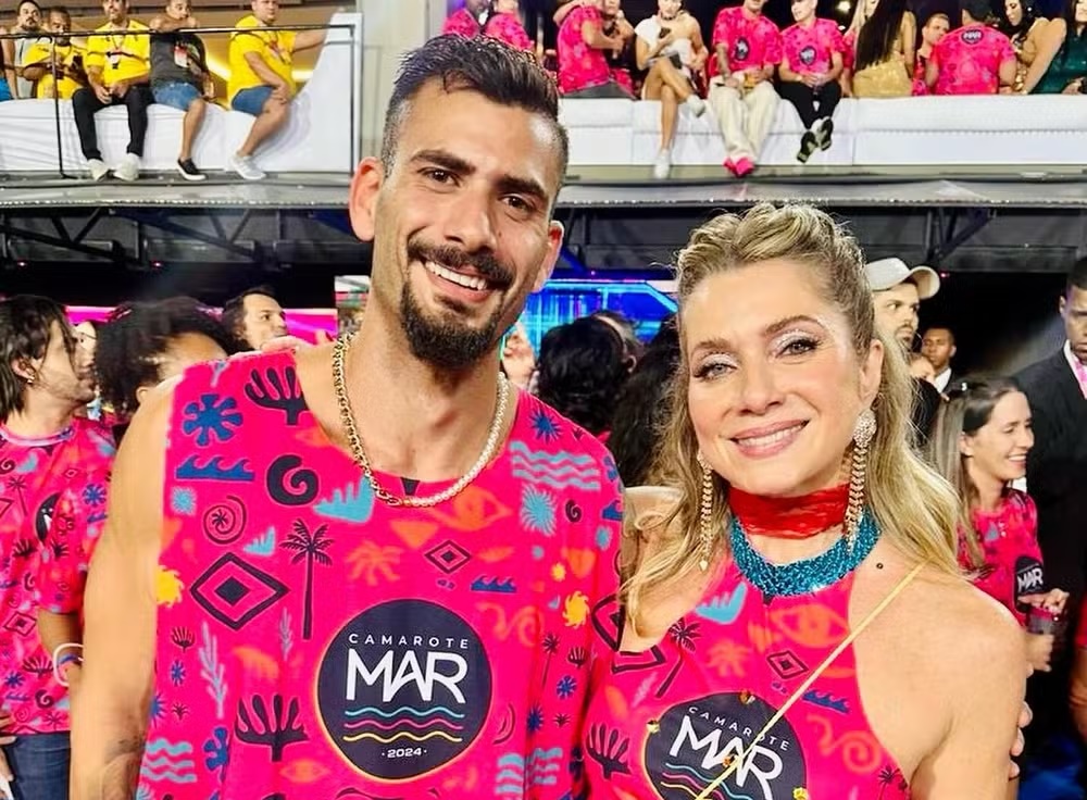 Nizam e Letícia Spiller trocam flertes na web