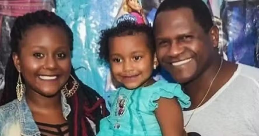 Tatau com a filha Tamilis