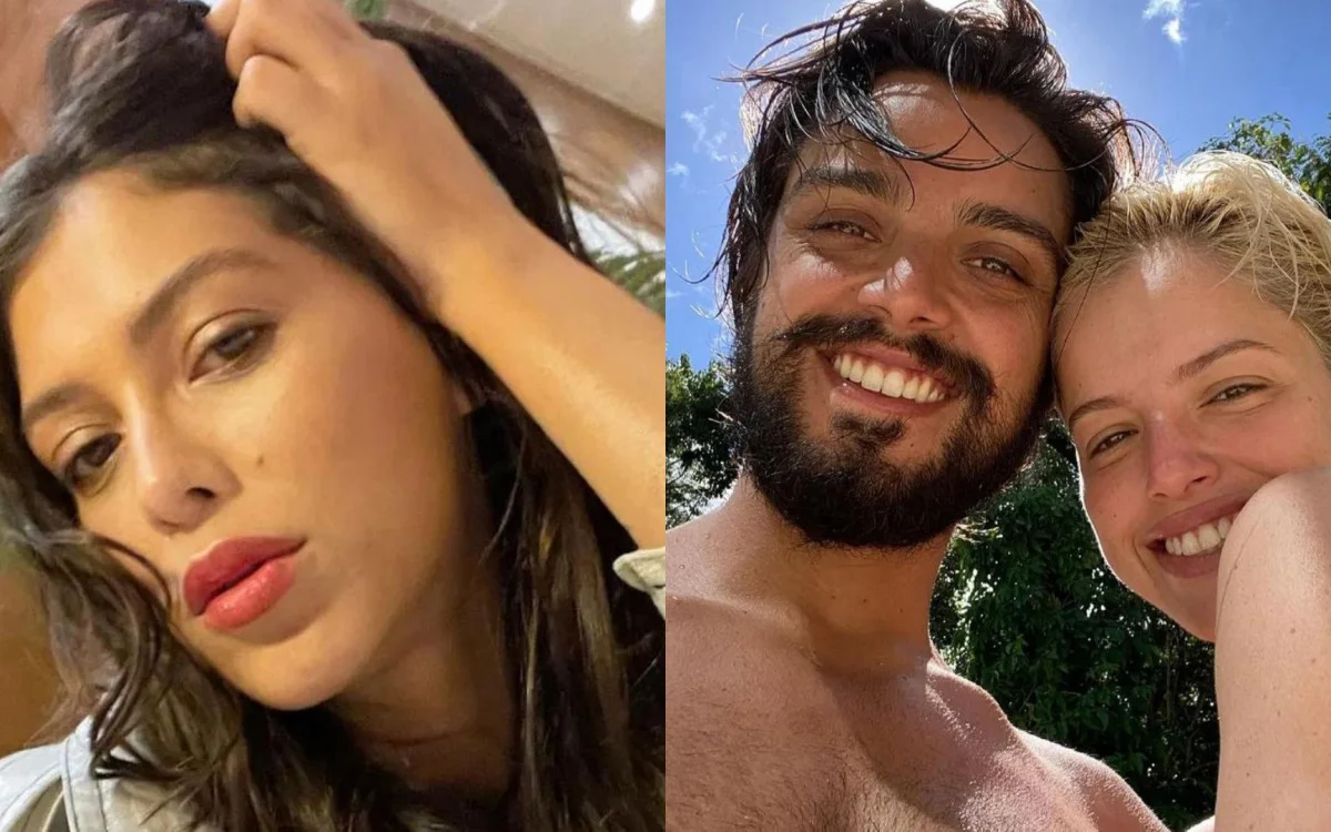 Agatha Moreira e Rodrigo Simas viveram trisal com Marcella Maia