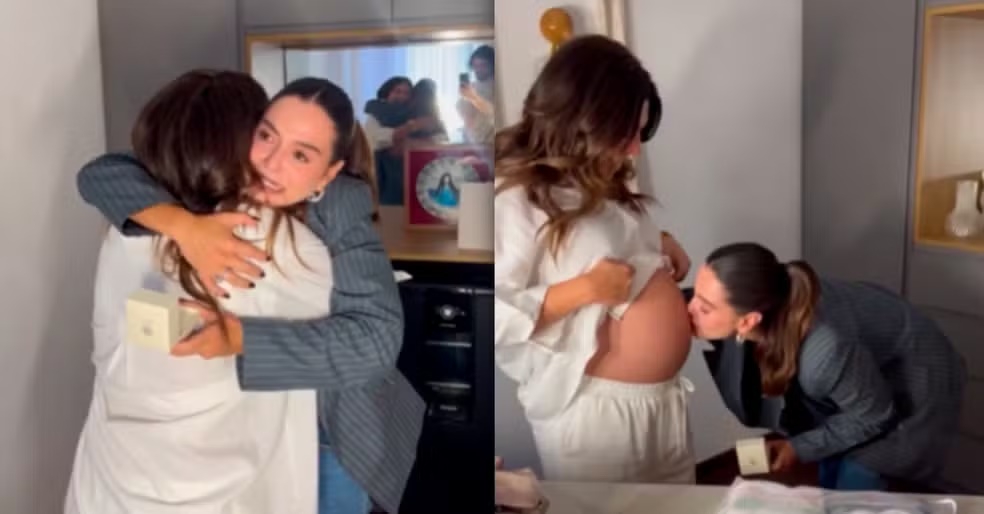 Fernanda Paes Leme decide que Giovanna será madrinha de sua filha
