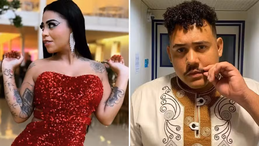 Lucas Buda e Nina Capelly vivem affair