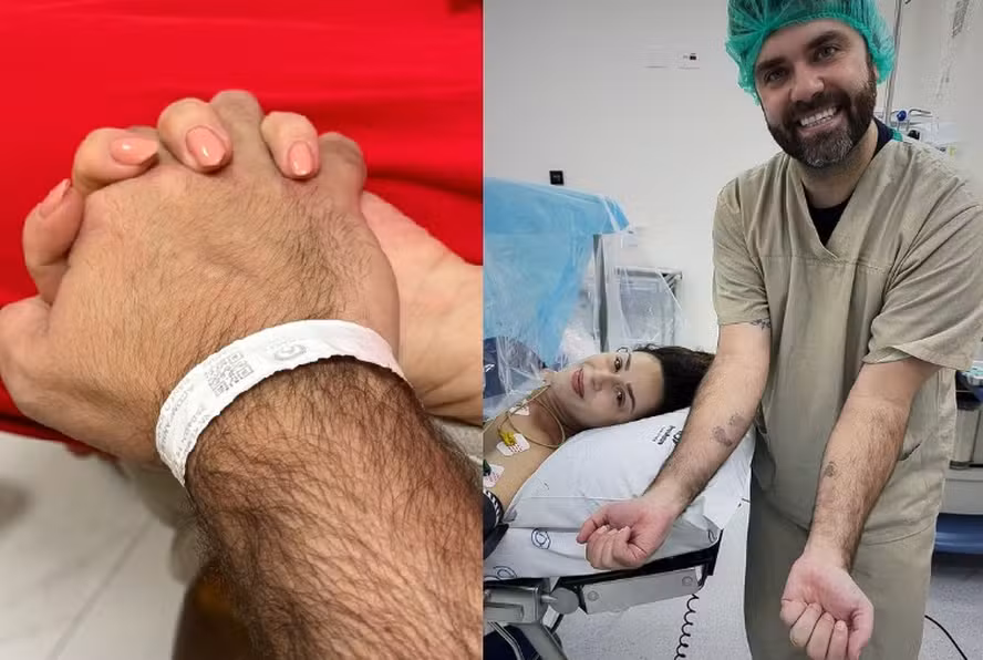Nadja Haddad se declara ao marido após morte de um dos filhos