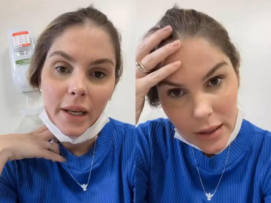 Barbara Evans desabafa na web